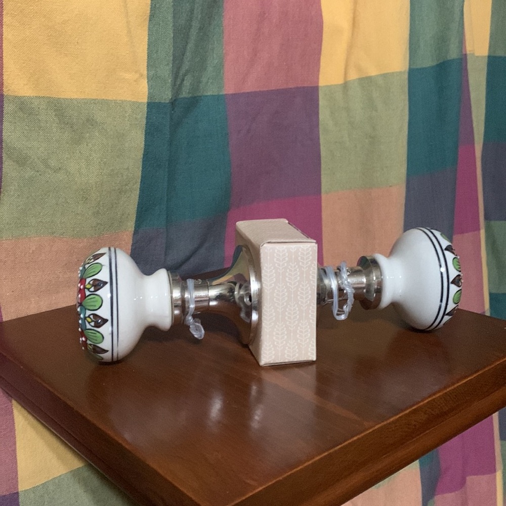 Decorative Ceramic Doorknobs- Made in India 🆕